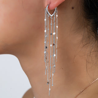 Go Dutch Label Earrings hoop waterfall