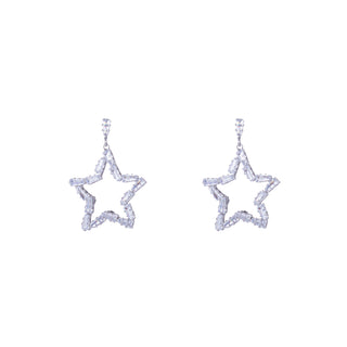 Kopen zilver Go Dutch Label Oorknoppen sparkle star