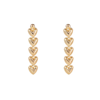 Go Dutch Label Oorknoppen dangling hearts