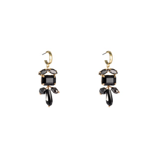Kopen zwart Go Dutch Label Oorknoppen leafy stone