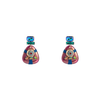 Kopen multi Go Dutch Label Oorknoppen roped dangle
