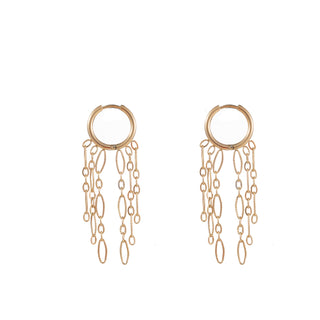 Go Dutch Label Oorhangers chain ring