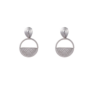 Kopen zilver Go Dutch Label Oorknoppen drop & dangle