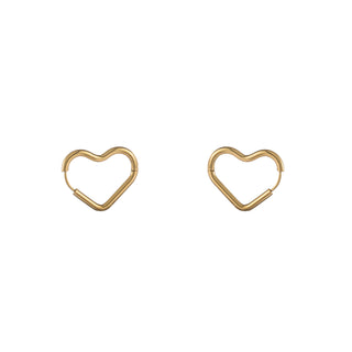 Go Dutch Label Oorringen heart ring big