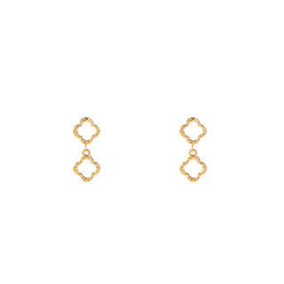 Kopen goud Day&Eve by Go Dutch Label Oorknoppen Open Klavers