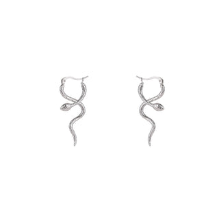 Kopen zilver Day&Eve by Go Dutch Label Oorringen Kronkelende Slang