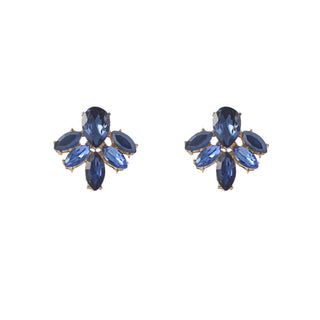 Go Dutch Label Oorknoppen Big Stone Stud Goud