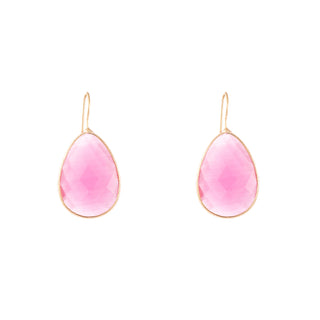 Kopen roze Go Dutch Label Oorhangers drop