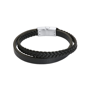 iXXXi Jewelry men's bracelet Alex Black (LENGTH: 21.5CM)