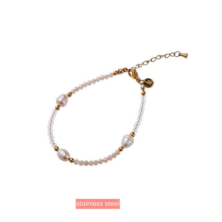 Kopen wit Go Dutch Label Armband (Sieraad) parels en bedels