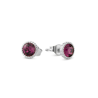 Melano Friends Hannah CZ Oorbellen (7MM)
