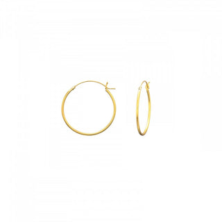 Bijoutheek Plain hoop Oorringen (8-10mm)