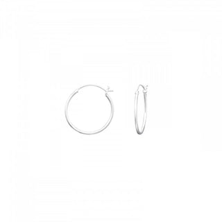 Bijoutheek Plain hoop Oorringen (8-10mm)