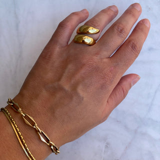 Bijoutheek Ring (Sieraad) Statement Abstract
