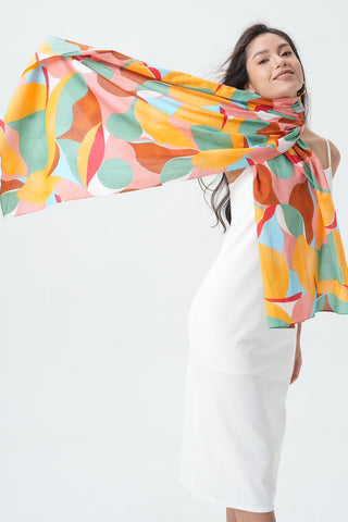 Bijoutheek Sjaal (Fashion) Bladeren