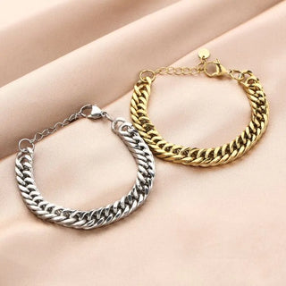 Bijoutheek Armband (Sieraad) Schakel 1,3cm dik