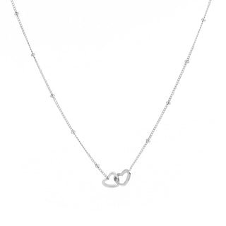 Michelle Bijoux Necklace 2 hearts