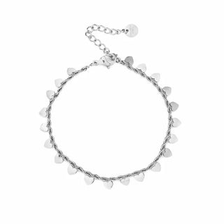 Bijoutheek Armband (Sieraad) Gedraaide Hartjes