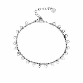Bijoutheek-Armband (Schmuck) Verdrehte offene Herzen