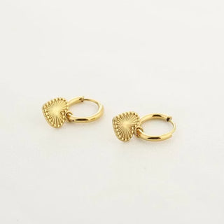 Bijoutheek Earrings radiant heart