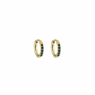 Bijoutheek Ohrringe Zirkonia Steine gold