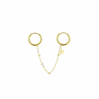 Bijoutheek Oorringen Ketting Ster