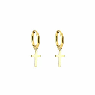 Bijoutheek Oorhangers Kruis