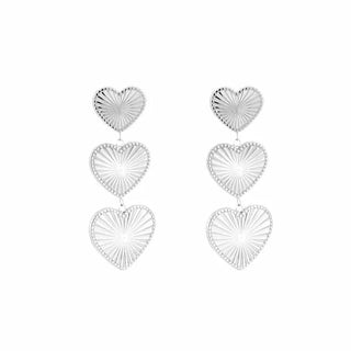 Bijoutheek Ear Studs Sunny hearts