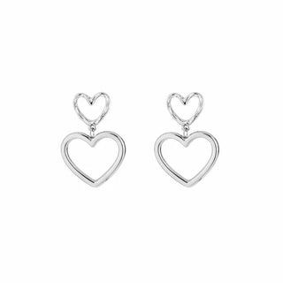 Bijoutheek Oorknoppen 2 Harten