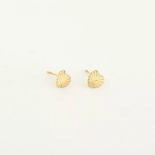Bijoutheek Ear studs radiant heart