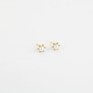 Koop gold Bijoutheek Ear Studs Pearl