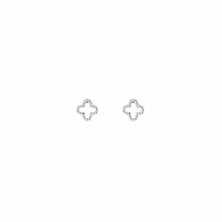 Bijoutheek Ear studs open clover