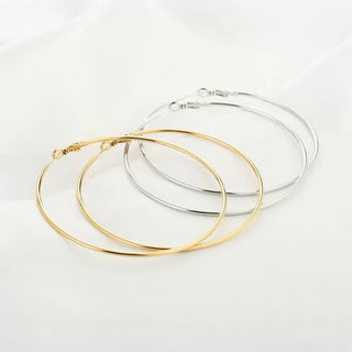 Bijoutheek Oorringen Hoop (8-9.5cm)
