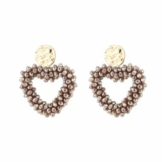 Bijoutheek Ear Studs Beaded heart