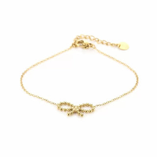 Kopen goud Bijoutheek Armband (Sieraad) Strikje Dots