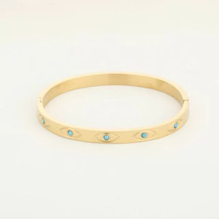 Bijoutheek Armband (Sieraad) Alziend Oog Bangle