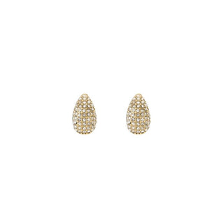 Bijoutheek Oorknoppen Drop Strass Klein