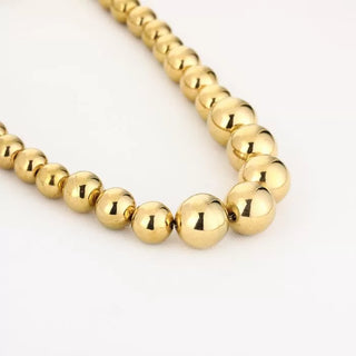 Bijoutheek Collier Ballen Oplopend