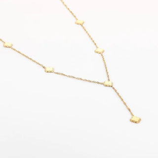 Bijoutheek Collier Y vorm klavers