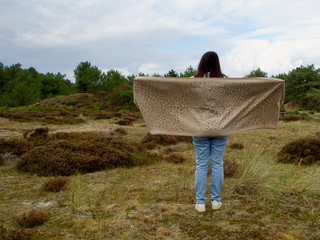 Bijoutheek Scarf (Fashion) Leopard meander pattern (190cm x 65cm)