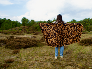 Bijoutheek Scarf (Fashion) Panther pattern (180cm x 90cm)
