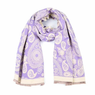 Bijoutheek Sjaal (Fashion) paisley motief (185cm x 62cm)