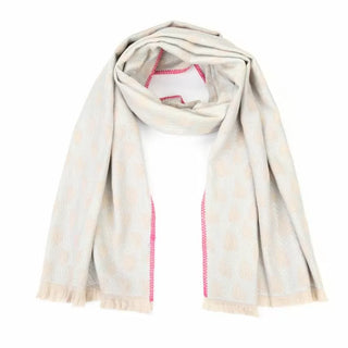 Koop beige Bijoutheek Scarf (Fashion) hearts (80x180cm)