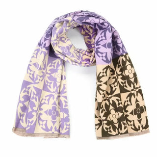 Bijoutheek Scarf (Fashion) flowers (80x180cm)