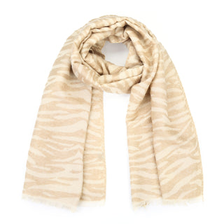 Koop brown Bijoutheek Scarf (Fashion) zebra (80x180cm)