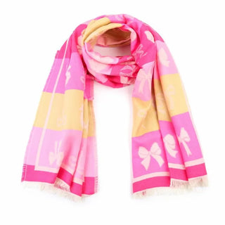 Kopen fuchsia Bijoutheek Sjaal (Fashion) Strikjes