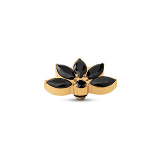 Koop zwart Melano Twisted Vintage CZ Steentje (14MM)
