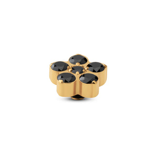 Koop black Melano Twisted Frozen Star CZ Stone (8MM)