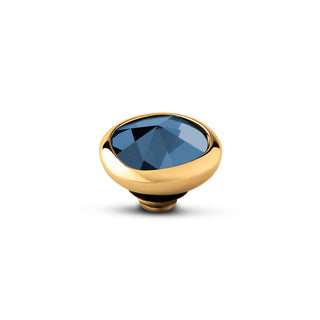 Koop blue Melano Twisted Cloud Stone (7-9MM)