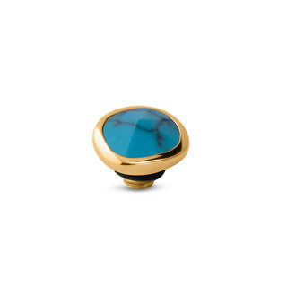 Melano Twisted Gemstone Cloud Steentje (9MM)